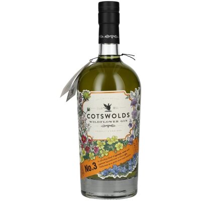 Cotswolds Distillery Cotswolds Wildflower No.3 Gin - Gin met Botanicals Cotswolds Distillery Cotswolds Wildflower No.3 Gin - Gin met Botanicals