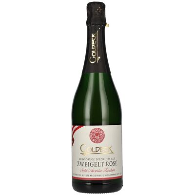 Goldeck Zweigelt Rosé Sekt Austria 12% Vol. 0,75l Goldeck Zweigelt Rosé Sekt Austria 12% Vol. 0,75l