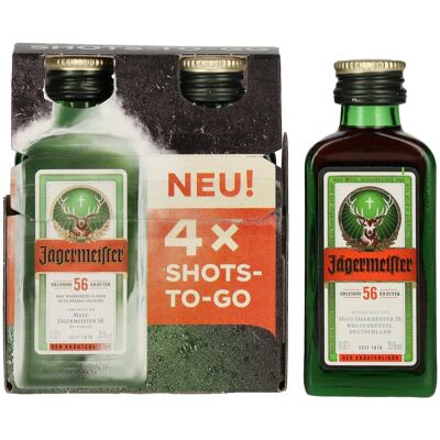 Jägermeister 35% Vol. 4x0,02l Jägermeister 35% Vol. 4x0,02l