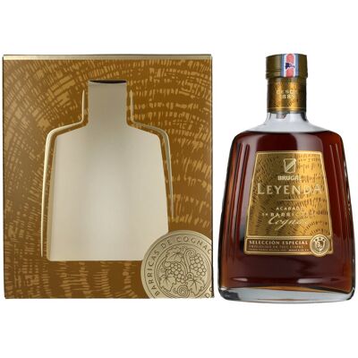Brugal Leyenda Cognac Finish Rum 0,7l - Luxe Rum in Geschenkverpakking Brugal Leyenda Cognac Finish Rum 0,7l - Luxe Rum in Geschenkverpakking