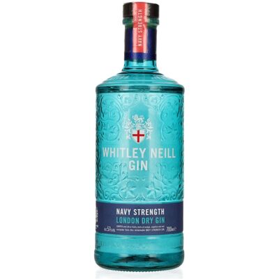 Whitley Neill Jenever Whitley Neill NAVY STRENGTH London Dry Gin 57% Vol. 0,7l Whitley Neill Jenever Whitley Neill NAVY STRENGTH London Dry Gin 57% Vol. 0,7l