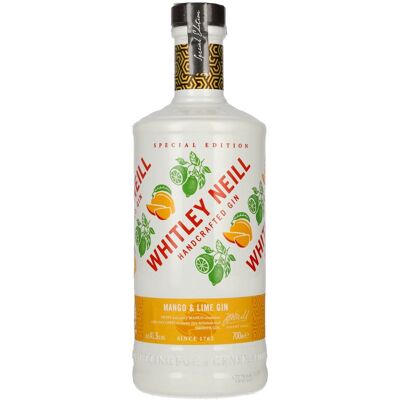 Whitley Neill Jenever Whitley Neill MANGO & LIME GIN Limited Edition 41,3% Vol. 0,7l Whitley Neill Jenever Whitley Neill MANGO & LIME GIN Limited Edition 41,3% Vol. 0,7l