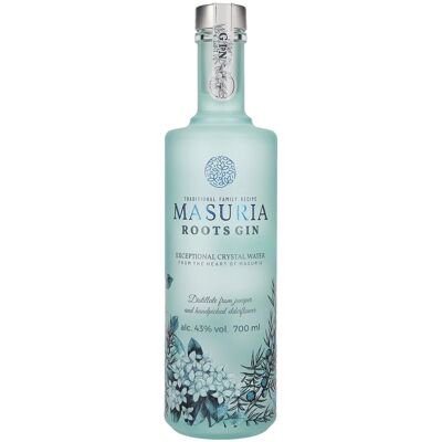 Masuria Roots Gin - Poolse Premium Gin 43% - Helder & Aromatisch Masuria Roots Gin - Poolse Premium Gin 43% - Helder & Aromatisch