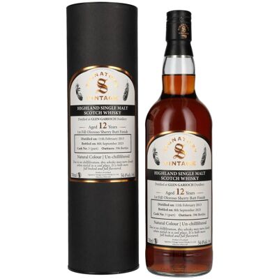 Ondertekenaar Vintage Signatory Vintage GLEN GARIOCH 12 Years Old 1st Fill Oloroso Sherry Butt Finish Cask # 3 54,4% Vol. 0,7l in geschenkverpakking Ondertekenaar Vintage Signatory Vintage GLEN GARIOCH 12 Years Old 1st Fill Oloroso Sherry Butt Finish Cask # 3 54,4% Vol. 0,7l in geschenkverpakking