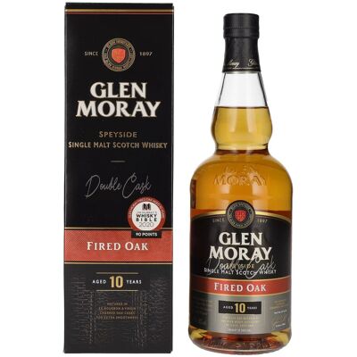 Glen Moray 10 Jaar Oud Fired Oak Single Malt Schots Whisky - Whisky Glen Moray 10 Jaar Oud Fired Oak Single Malt Schots Whisky - Whisky