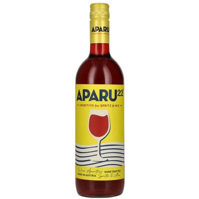 APARU22 Aperitivo for Spritz & Mix 10,5% Vol. 0,75l APARU22 Aperitivo for Spritz & Mix 10,5% Vol. 0,75l