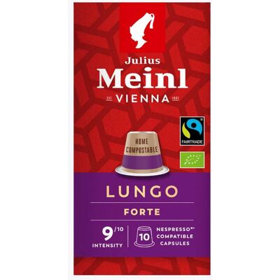 Julius Meinl Inspresso Lungo Fairtrade 10 capsules Nespresso®-compatibel Julius Meinl Inspresso Lungo Fairtrade 10 capsules Nespresso®-compatibel