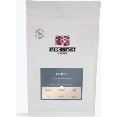 Speicherstadt Forte espressomelange 1kg Speicherstadt Forte espressomelange 1kg