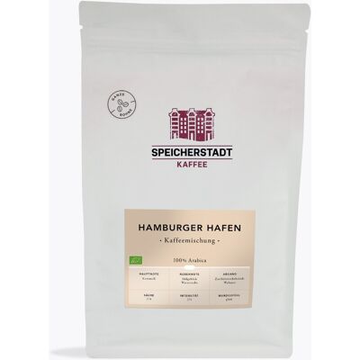 Speicherstadt Hamburger Hafen Koffiemelange Bio 1kg Speicherstadt Hamburger Hafen Koffiemelange Bio 1kg