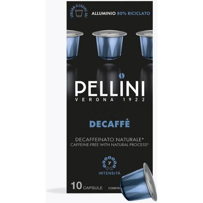 Pellini Top Decaf 10 capsules Nespresso® compatibel Pellini Top Decaf 10 capsules Nespresso® compatibel