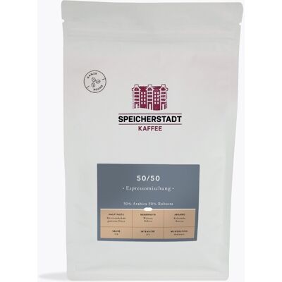 Speicherstadt 50/50 espressomelange 1kg Speicherstadt 50/50 espressomelange 1kg