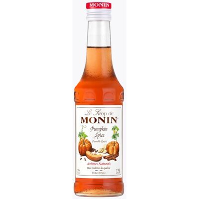 Monin Siroop Pumpkin Spice 250 ml Kruidige pompoen siroop voor koffie, latte macchiato en cappuccino met 10% pompoensap uit Frankrijk Monin Siroop Pumpkin Spice 250 ml Kruidige pompoen siroop voor koffie, latte macchiato en cappuccino met 10% pompoensap uit Frankrijk