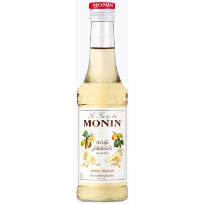 Monin Sirup Weiße Schokolade 250 ml köstliche Kaffee-Veredelung für Cappuccino & heiße Schokolade ideal für Desserts & Cocktails Premium-Genuss Monin Sirup Weiße Schokolade 250 ml köstliche Kaffee-Veredelung für Cappuccino & heiße Schokolade ideal für Desserts & Cocktails Premium-Genuss