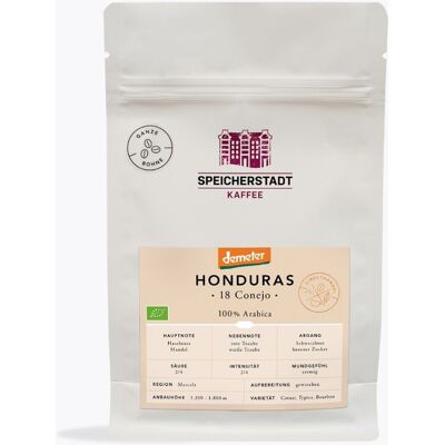 Speicherstadt Honduras 18 Conejo Biologisch Demeter Koffie - Koffie Speicherstadt Honduras 18 Conejo Biologisch Demeter Koffie - Koffie