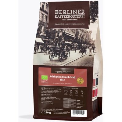 Berliner Kaffeerösterei Bench Maji Bio 250g - Koffie Berliner Kaffeerösterei Bench Maji Bio 250g - Koffie