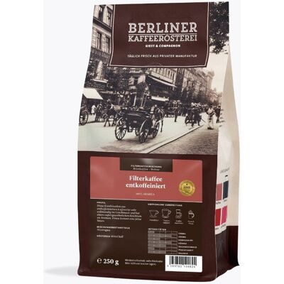 Berliner Kaffeerösterei Decafeïneerde koffie - French Press, filter, machine Berliner Kaffeerösterei Decafeïneerde koffie - French Press, filter, machine