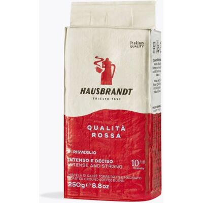 Hausbrandt Koffie Rossa 250g gemalen Hausbrandt Koffie Rossa 250g gemalen