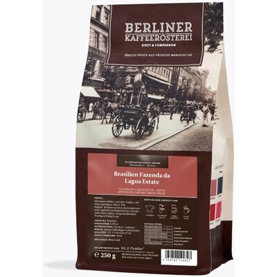 Berliner Kaffeerösterei Fazenda da Lagoa 250g - Koffie Berliner Kaffeerösterei Fazenda da Lagoa 250g - Koffie