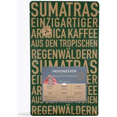 Speicherstadt Orang Utan Espresso 500g Speicherstadt Orang Utan Espresso 500g