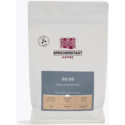 Speicherstadt 50/50 Espresso Melange - Koffie Speicherstadt 50/50 Espresso Melange - Koffie