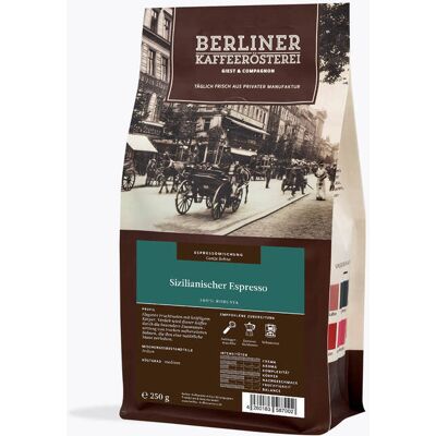 Berliner Kaffeerösterei Sizilianischer Espresso - Koffie Berliner Kaffeerösterei Sizilianischer Espresso - Koffie