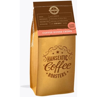 Hanseatic Coffee Crema - 1kg Hele Bonen - Medium Branding - Koffie Hanseatic Coffee Crema - 1kg Hele Bonen - Medium Branding - Koffie