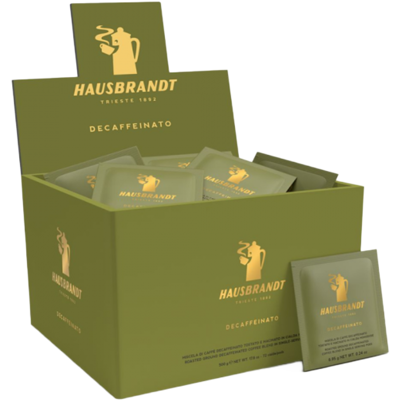 Hausbrandt Decaffeinato 72 E.S.E. Pods - Koffie Pads Hausbrandt Decaffeinato 72 E.S.E. Pods - Koffie Pads