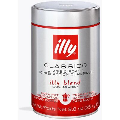 illy Espresso Mocha Classico gemalen 250g illy Espresso Mocha Classico gemalen 250g