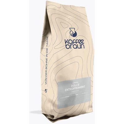 Kaffee Braun Espresso Dolce zonder cafeïne 1kg Kaffee Braun Espresso Dolce zonder cafeïne 1kg