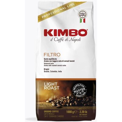 Kimbo Koffie Arabica Robusta Filter - Koffie Kimbo Koffie Arabica Robusta Filter - Koffie