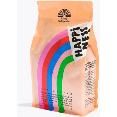 Lykke Happiness 500g - Koffiebonen, Biologische Koffie Lykke Happiness 500g - Koffiebonen, Biologische Koffie