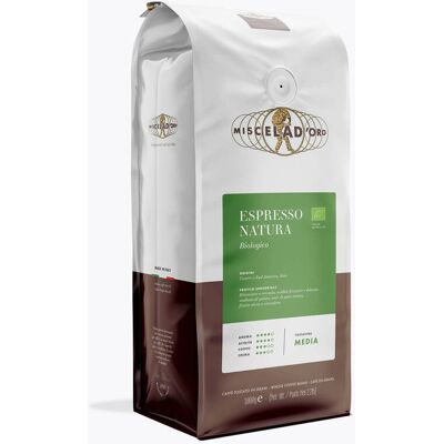 Biologische Arabica/Robusta Koffiebonen - Miscela d'Oro - Espresso Natura Bio Biologische Arabica/Robusta Koffiebonen - Miscela d'Oro - Espresso Natura Bio