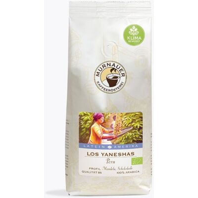 Murnauer Los Yaneshas Peru Bio 250g - Koffie Murnauer Los Yaneshas Peru Bio 250g - Koffie