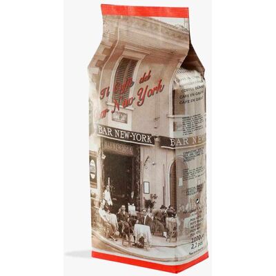 Caffé New York 70% Arabica 30% Robusta Medium Roast - Koffie Caffé New York 70% Arabica 30% Robusta Medium Roast - Koffie