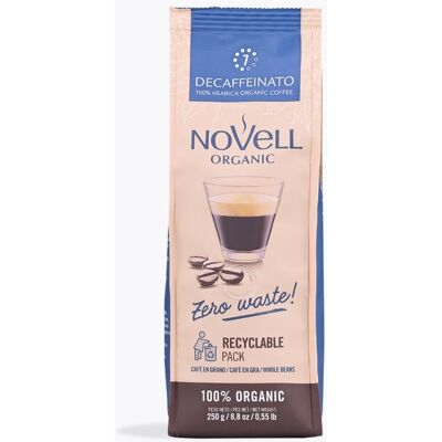 Novell Zero Waste Decaffeinato Bio 250g - Koffie Novell Zero Waste Decaffeinato Bio 250g - Koffie