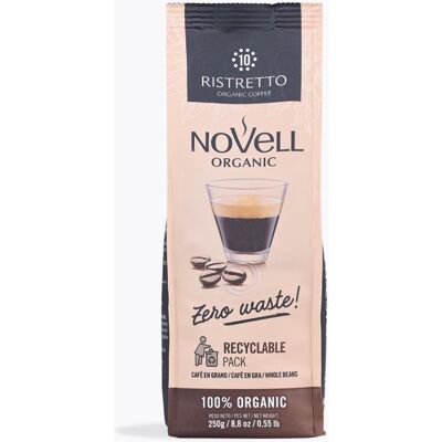 Novell Ristretto Bio 250g - Koffie Novell Ristretto Bio 250g - Koffie