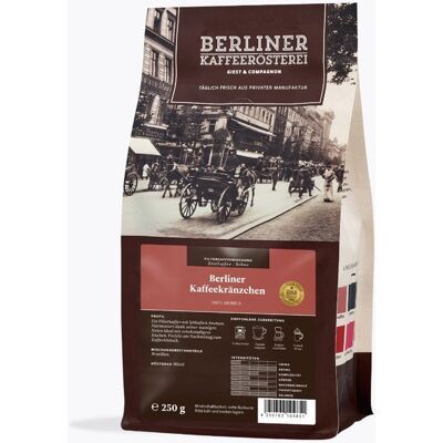 Berliner Kaffeerösterei Berliner Kaffeekränzchen 250g - Koffie Berliner Kaffeerösterei Berliner Kaffeekränzchen 250g - Koffie