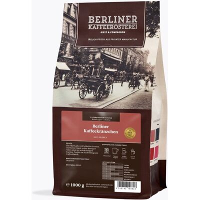 Berliner Kaffeerösterei Berliner Kaffeekränzchen 1kg - Koffie Berliner Kaffeerösterei Berliner Kaffeekränzchen 1kg - Koffie