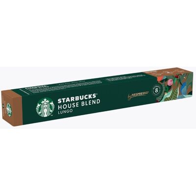 STARBUCKS® by NESPRESSO® House Blend 10 capsules Nespresso® compatibel STARBUCKS® by NESPRESSO® House Blend 10 capsules Nespresso® compatibel