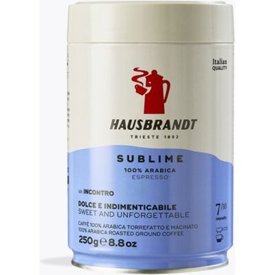 Hausbrandt Sublime 100% Arabica Espresso gemalen 250g Hausbrandt Sublime 100% Arabica Espresso gemalen 250g