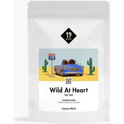 19grams Wild at Heart Espresso - 250 g Hele Bonen - Intensiteit 4/6 19grams Wild at Heart Espresso - 250 g Hele Bonen - Intensiteit 4/6