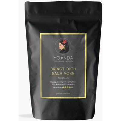 Yoanda 250g Hele Bonen Espresso - Intensiteit 5/6 Yoanda 250g Hele Bonen Espresso - Intensiteit 5/6