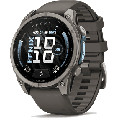 Garmin Fenix 9 smartwatch, behuizing van vezelversterkt polymeer met titanium bezel, 47 mm Garmin Fenix 9 smartwatch, behuizing van vezelversterkt polymeer met titanium bezel, 47 mm