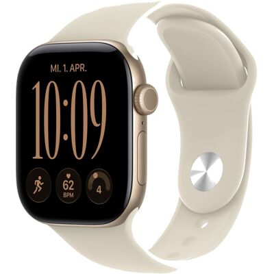 Apple Series 12 GPS, aluminium behuizing, sportband M/L, 42 mm Apple Series 12 GPS, aluminium behuizing, sportband M/L, 42 mm