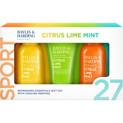 Baylis & Harding Men's Citrus Lime & Mint Gift Set voor Mannen Baylis & Harding Men's Citrus Lime & Mint Gift Set voor Mannen