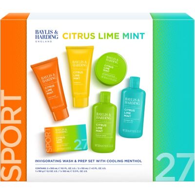 Baylis & Harding Men's Citrus Lime & Mint Gift Set voor Mannen Baylis & Harding Men's Citrus Lime & Mint Gift Set voor Mannen