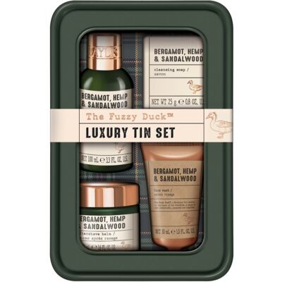 Baylis & Harding The Fuzzy Duck Bergamot, Hemp & Sandalwood Gift Set metalen doos Baylis & Harding The Fuzzy Duck Bergamot, Hemp & Sandalwood Gift Set metalen doos