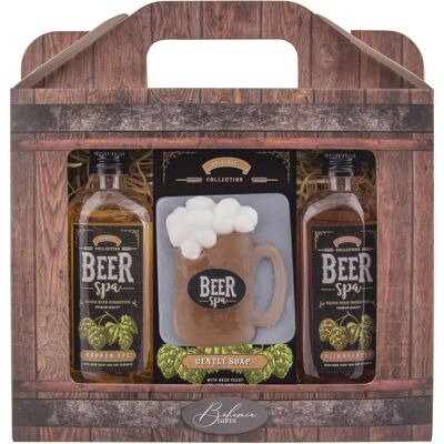 Bohemia Gifts & Cosmetics Bier Spa Set - Lichaams- & Haarverzorging Bohemia Gifts & Cosmetics Bier Spa Set - Lichaams- & Haarverzorging