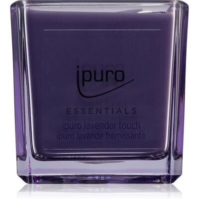 ípuro Essentials Lavender Touch geurkaars 125 g ípuro Essentials Lavender Touch geurkaars 125 g