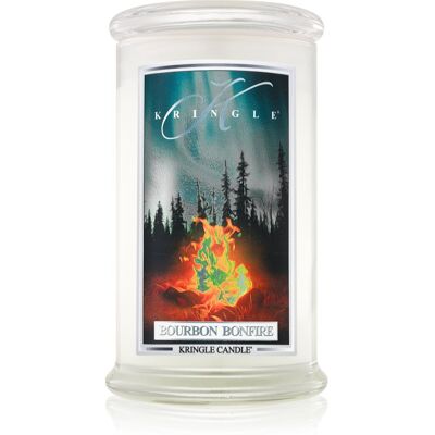 Kringle Candle Bourbon Bonfire - Geurkaars van soja - 624g Kringle Candle Bourbon Bonfire - Geurkaars van soja - 624g